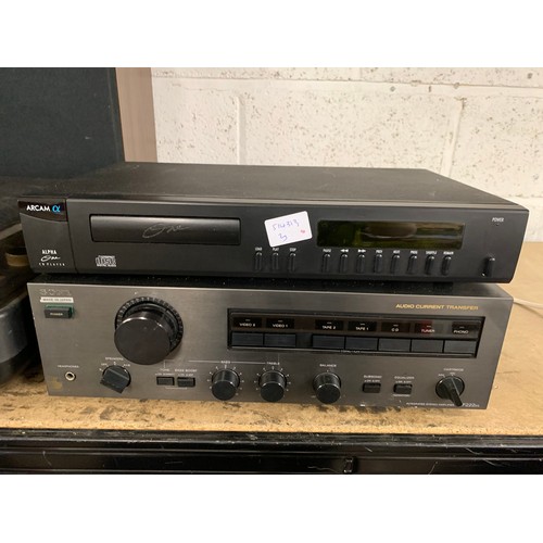 2260 - Arcam Alpha 1 CD player, Sony amp FTAF22ES