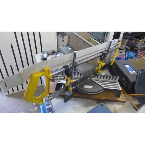 2004 - Hand mitre saw with spare blade