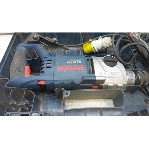 2009 - 110v Bosch GSB162 2RE professional drill