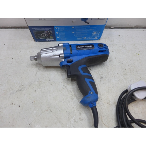 2021 - Silverline 400w/240v boxed impact driver/electric wrench