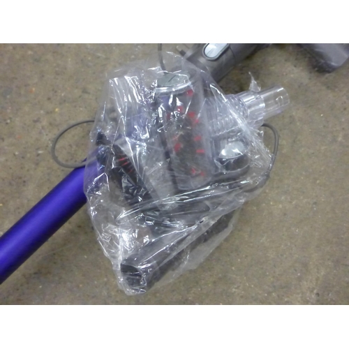 2244 - Dyson V6 Animal vac complete with charger and tools - W