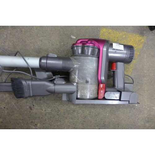 2246 - Dyson DC35 vacuum cleaner complete with charger and tools - W