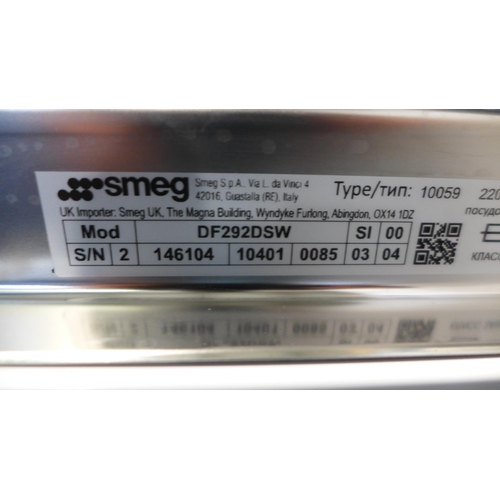 3006 - Smeg White 13Ps Dishwasher (Model: DF292DSW), Original RRP £458.33 + vat (271z-49)  * This lot is su... 