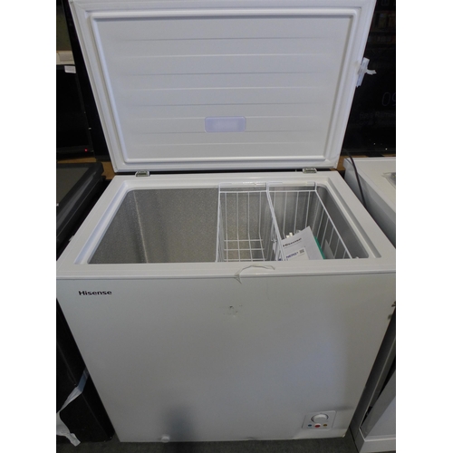 3007 - Hisense White Chest Freezer 198L - (Model: FC252D4BW1), Original RRP £241.66 + vat (271Z-10)     * T... 