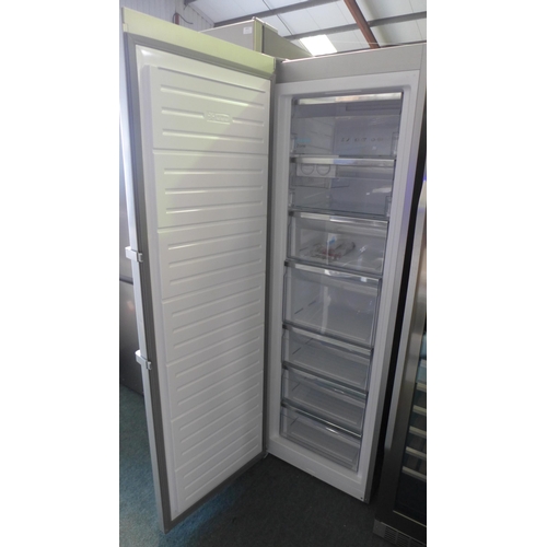 3032 - Sharp Inox 280L Freezer (Model: Sj-Sc31Chxif), Original RRP £458.33 + vat (271z-43)  * This lot is s... 