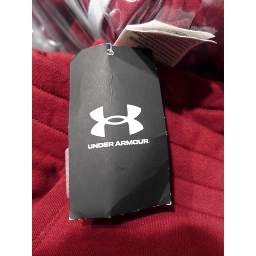 3176 - Bag of Women's burgundy Under Armour joggers, mixed sizes * this lot is subject to VAT