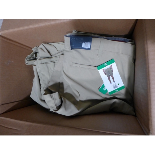 3194 - Box of men's Jach's Performance shorts, mixture of sizes * this lot is subject to VAT