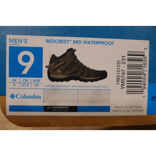 3216 - Men's Redcrest waterproof Columbia walking boots (UK size 8) * this lot is subject to VAT