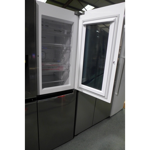 3273 - LG InstaView, Side By Side Fridge Freezer - model: GSI960PZVV, Original RRP £1333.33 + vat (271z-26)... 