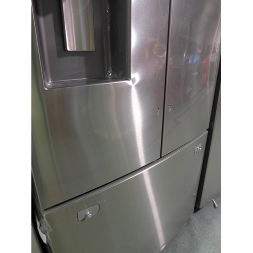 3279 - Samsung Side By Side Fridge Freezer - model: RF23R62E3SR/EU, (Damaged) Original RRP £1541.66 + vat (... 