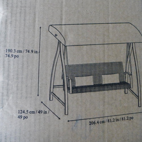 3292 - Tech Adjustable White Desk, (damaged glass) Original RRP £266.66 + vat  (275Z-44)    * This lot is s... 