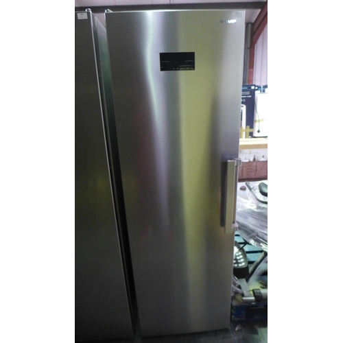 3305 - Sharp Inox 280L Freezer (Model: SJ-SC31CHYXIF), Original RRP £458.33 + vat (271z-45)  * This lot is ... 