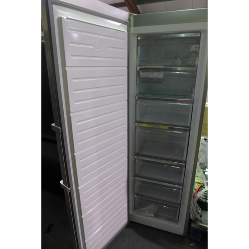 3305 - Sharp Inox 280L Freezer (Model: SJ-SC31CHYXIF), Original RRP £458.33 + vat (271z-45)  * This lot is ... 