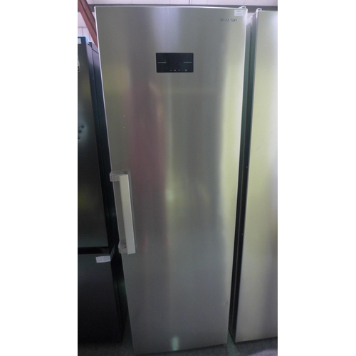 3306 - Sharp Inox Larder Fridge 380L, model: SJ-LC31CHXIF Original RRP £416.66 + vat (271z-42)  * This lot ... 