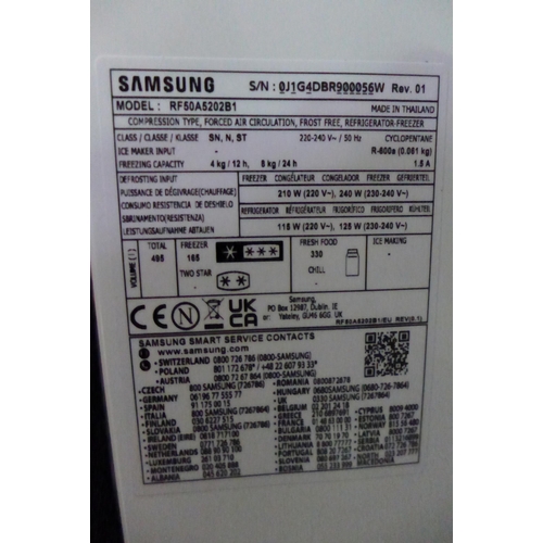 3307 - Samsung Multidoor Fridge Freezer - model: RF50A5202B1/EU B, Original RRP £791.66 + vat (271-33)  * T... 