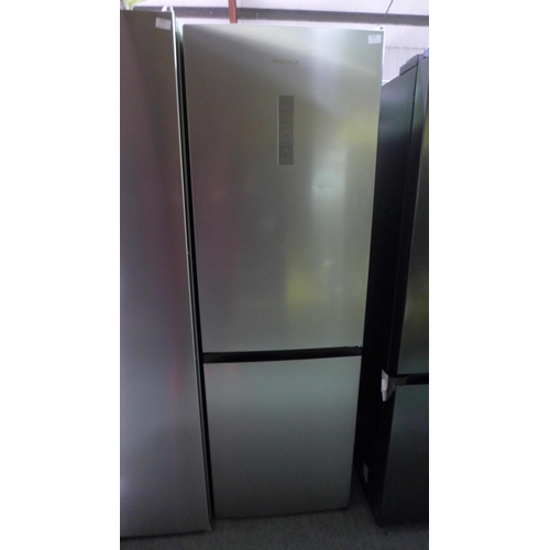 3308 - Hisense Stainless Steel Fridge Freezer - model: RB388N4BC10UK , Original RRP £374.99 + vat (271z-18)... 