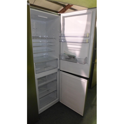 3308 - Hisense Stainless Steel Fridge Freezer - model: RB388N4BC10UK , Original RRP £374.99 + vat (271z-18)... 