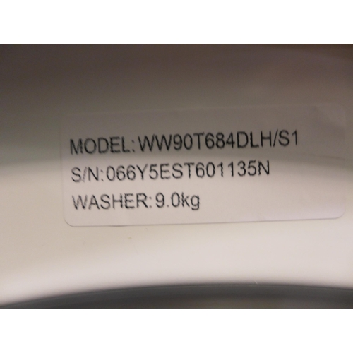 3332 - Samsung 9kg White Washing Machine  - model: WW90T684DLH/S1, Original RRP £583.33 + vat (271z-36)  * ... 