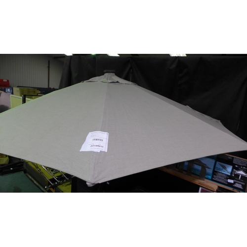 3343 - 11Ft LED Umbrella, Shale Original RRP £208.33 + vat  (275Z-5)    * This lot is subject to vat