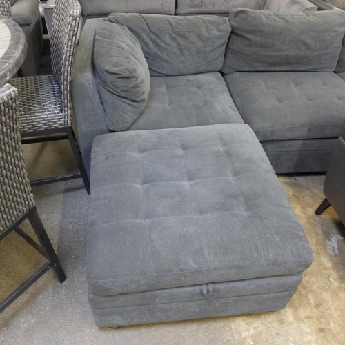 1433 - Thomasville Tisdale Dark Grey Fabric Modular Sofa (6 Pc), Original RRP £2299.99 + VAT  * This lot is... 