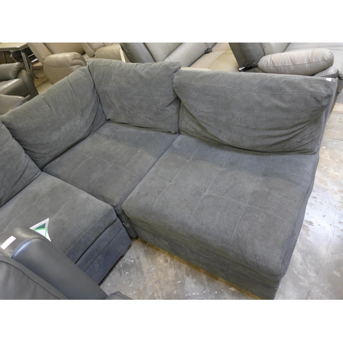 1433 - Thomasville Tisdale Dark Grey Fabric Modular Sofa (6 Pc), Original RRP £2299.99 + VAT  * This lot is... 