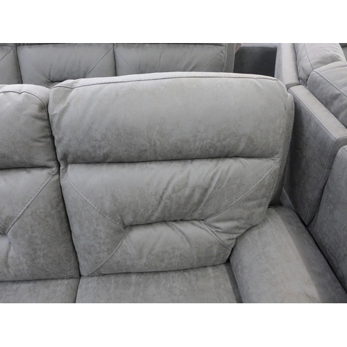 1454 - Kuka Fabric 2 Seat Sofa  Power Recliner Km.012, Original RRP £916.66 + vat (4142-14) * This lot is s... 