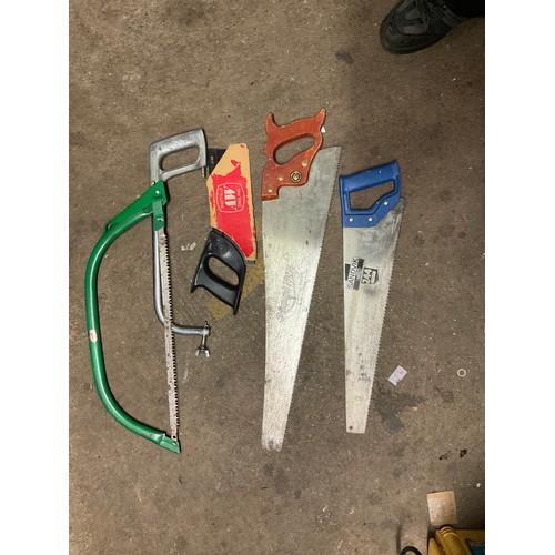 2061 - 6 assorted saws