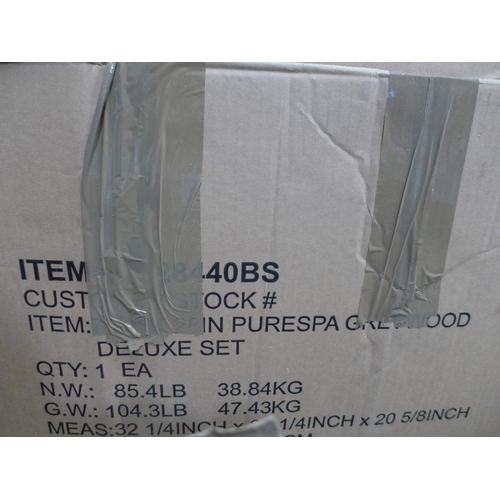 3033 - Intex Purespa Inflatable 4 Person Spa,  Original RRP £1241.66 + vat   (267Z-32)   * This lot is subj... 