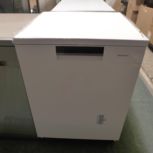 3150 - Hisense White Dishwasher - model: HS661C60WUK, Original RRP £391.66 + vat (271z-14)  * This lot is s... 