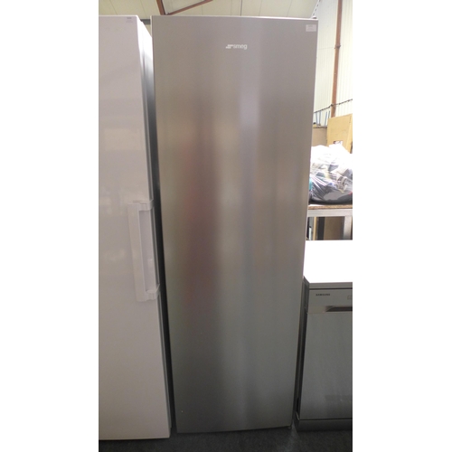 3152 - Smeg Stainless Steel Larder Fridge - model: UKFS18EV2HX, RRP £541.66 + vat (271Z-55)  * This lot is ... 