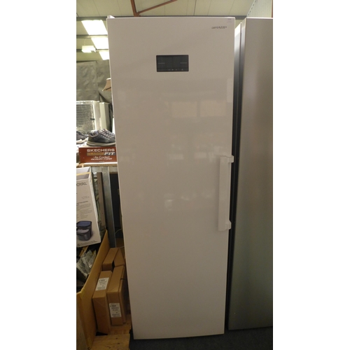 3153 - Sharp White 280L Freezer, model: SJ-SC31CHXWF Original RRP £416.66 + vat (271z-47)  * This lot is su... 