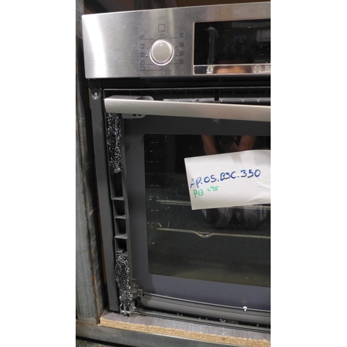 3175 - Bosch Series 4 Stainless Steel Single Oven (Damaged Glass), model no:- HBS534BS0B, RRP £357.5 inc. V... 