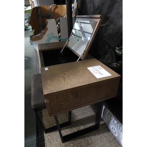 3241 - Tivoli Dressing Table & Stool, (damaged hinge) Original RRP £541.66 + vat  (275Z-45)    * This lot i... 