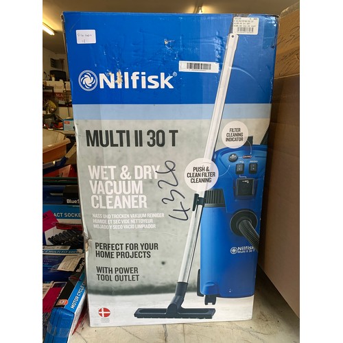 2008 - Nilfisk multi 1130T Wet & Dry vacuum cleaner in box - MM4326 - sold as scrap * this lot is subject t... 