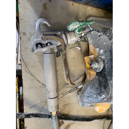 2011 - Wagner paint sprayer with hose and sprayer head - MM4324 - sold as scrap * this lot is subject to VA... 