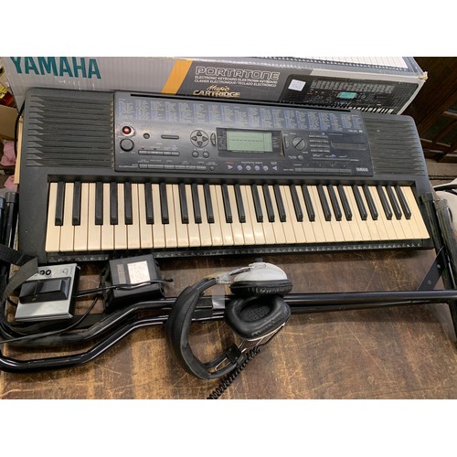2051 - Yamaha PSR-320 Portatone keyboard with stand, instructions and box