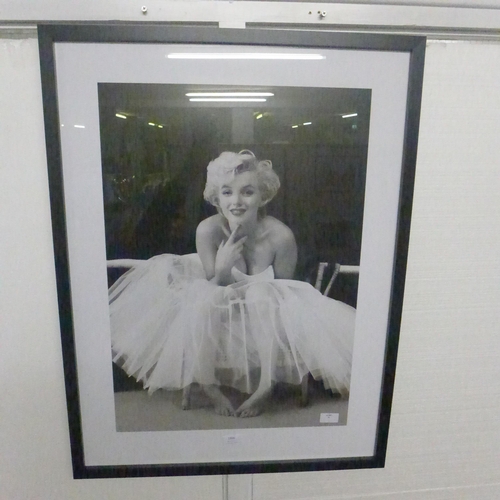 1374 - A  Marilyn Monroe  framed  Print - (Ballerina) - 60X80(PPR4008023)   *