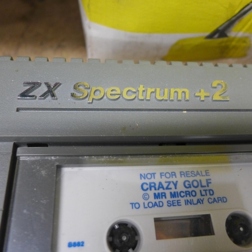 2161 - Sinclair ZX Spectrum 2+ 128K vintage computer with original instructions