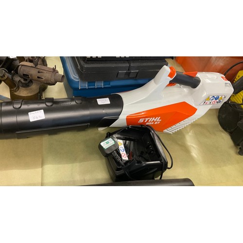 2024 - Stihl BGA 57(2016) cordless garden blower with battery & charger