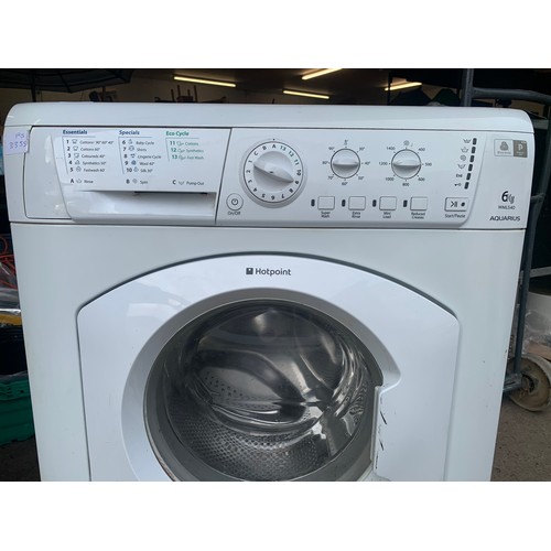 2223 - Hotpoint Aquarius 6kg/1400 spin washing machine