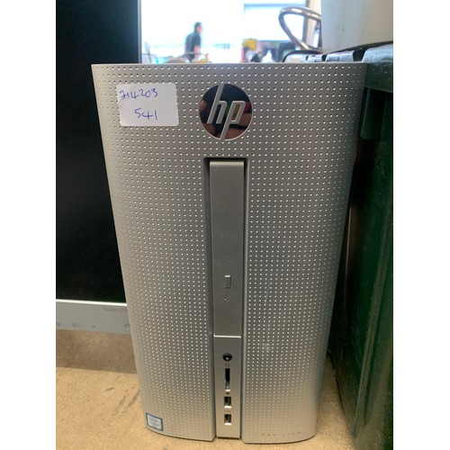 2196 - HP Hewlett Packard personal computer(hard drive removed for data protection) with HP Envy Photo prin... 