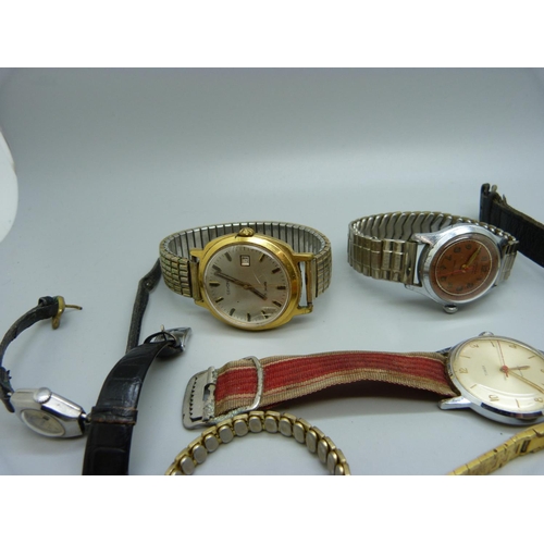 1089 - A collection of mechanical wristwatches including one Smiths Empire