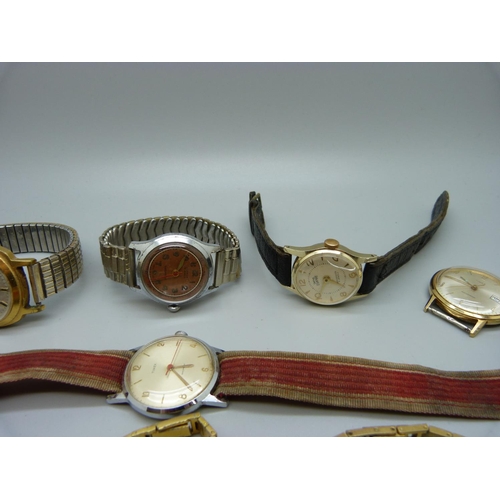 1089 - A collection of mechanical wristwatches including one Smiths Empire