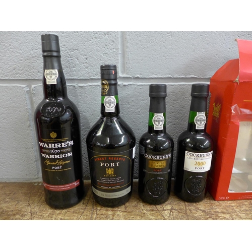 797 - Four bottles of Port including Warre's