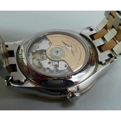 836 - A Longines wristwatch, boxed