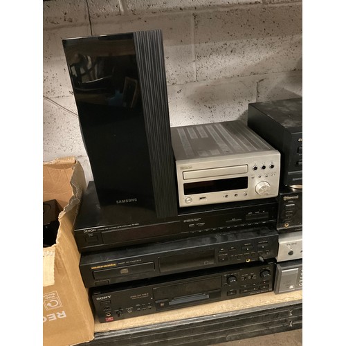 2207 - Job lot of assorted hi-fi equipment