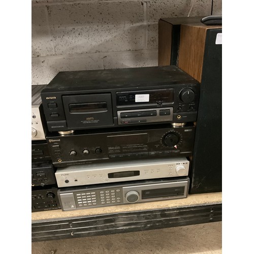 2207 - Job lot of assorted hi-fi equipment