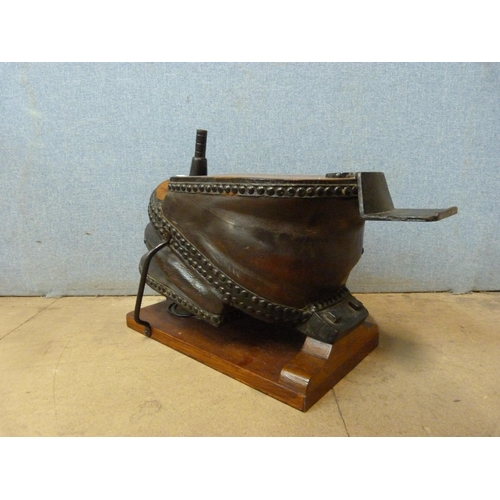 271 - A set of pine fire bellows