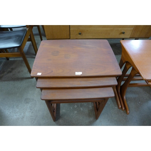 74 - A Younger teak nest of tables