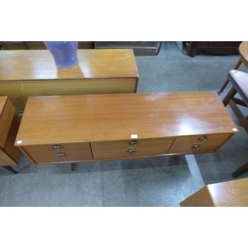 78a - An Austin Suite teak six drawer sideboard